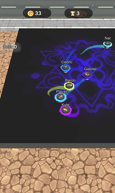 滚动的陀螺官方版(Spiner Ball)截图3