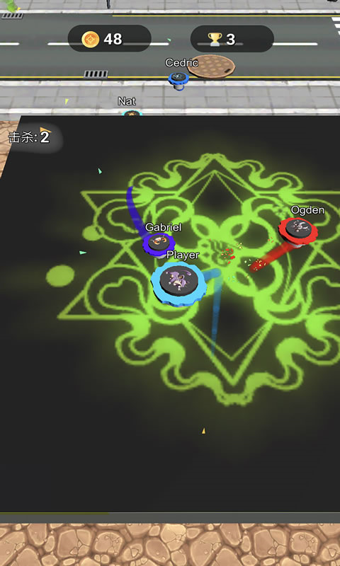 滚动的陀螺官方版(Spiner Ball)截图4