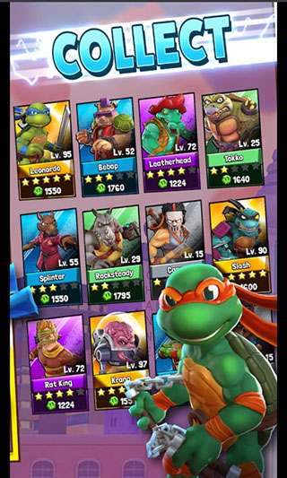 忍者神龟突变疯狂最新版(TMNT)截图1
