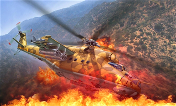 武装直升机打击战(Gunship Shooting Strike Battle)截图3