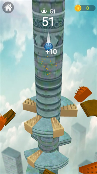 球球跳到底游戏截图5