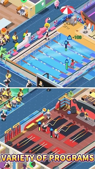 健身俱乐部大亨(Fitness Club Tycoon)截图2