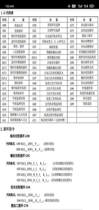 指令列表