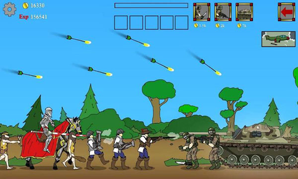 战争进化史手机版(Age Of War)截图4