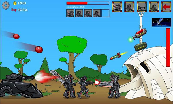 战争进化史手机版(Age Of War)截图5