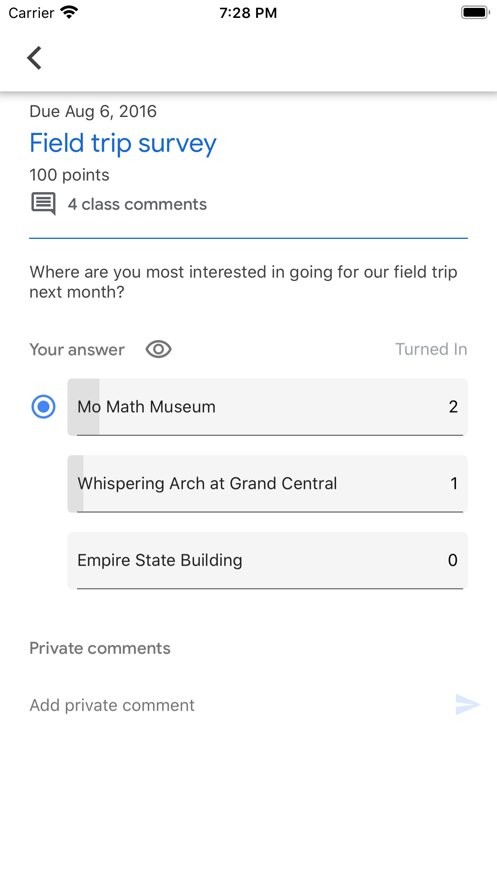 谷歌课堂(Google Classroom)截图2