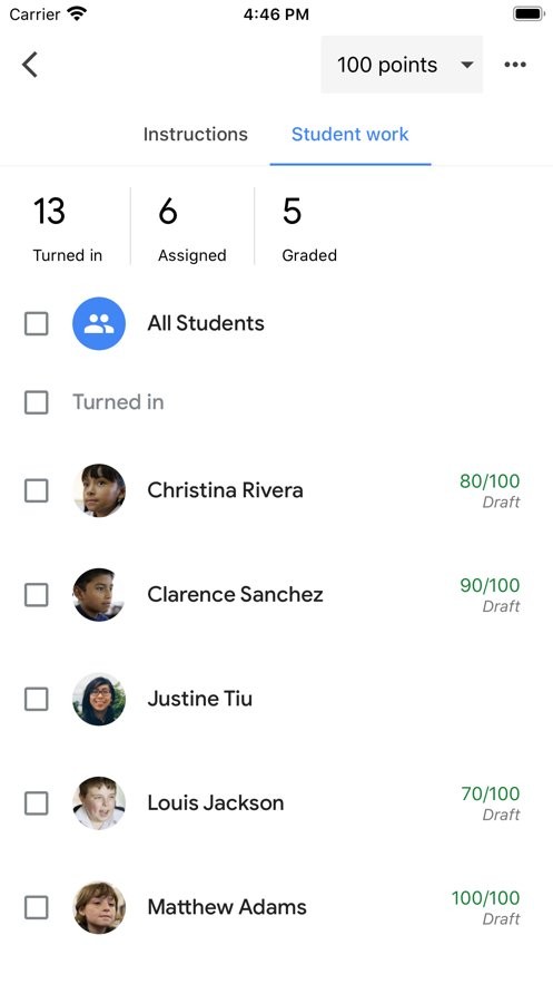 谷歌课堂(Google Classroom)截图3