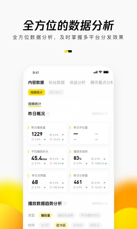 企鹅号自媒体平台截图2