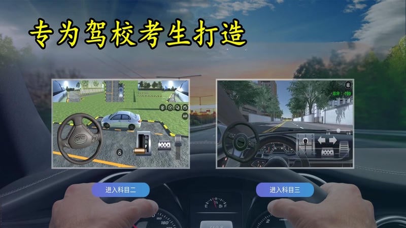 3D模拟驾考游戏截图2