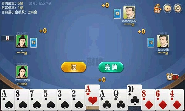 拱猪游戏截图3
