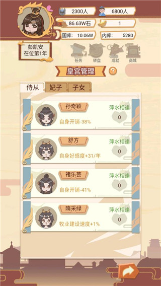 皇帝模拟器最新版截图1