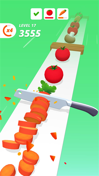 完美削削乐官方版(Perfect Slices)截图1