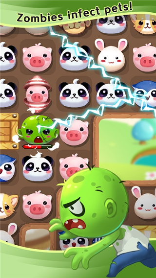 宠物大战僵尸2手机版(Pets vs Zombie2)截图1