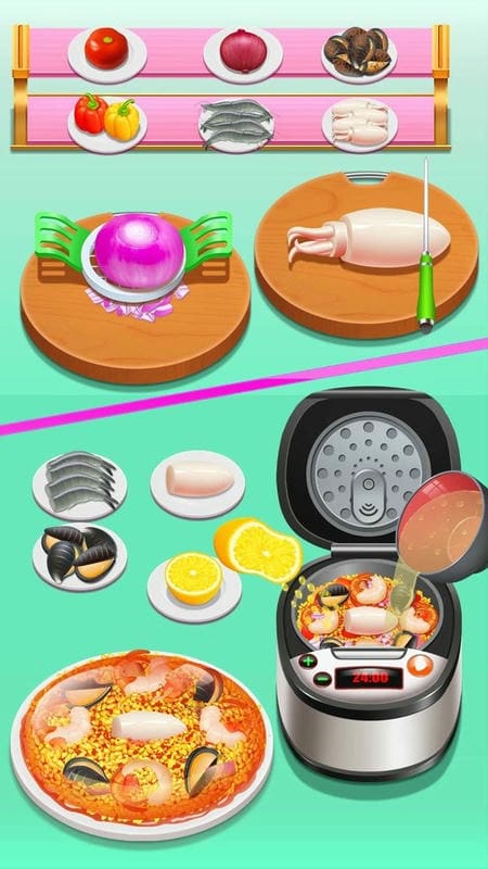 西班牙美食之家庭做饭手游