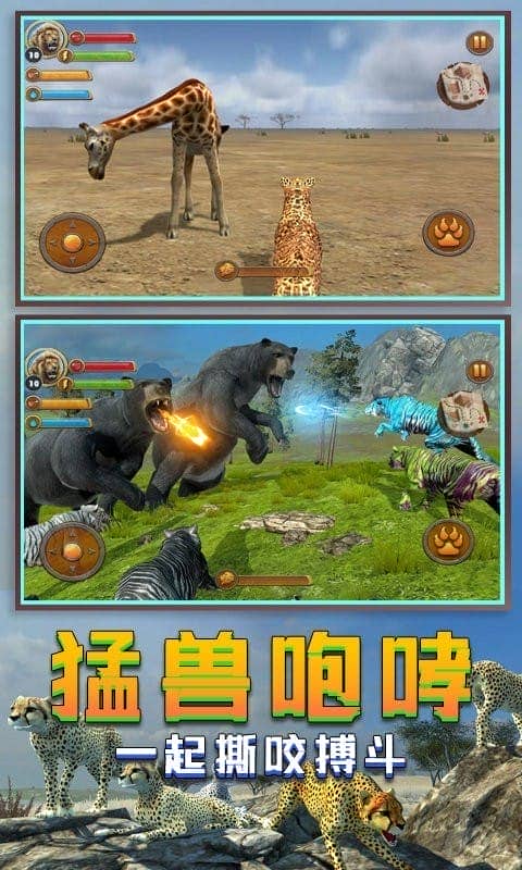 丛林老虎模拟器汉化版截图3
