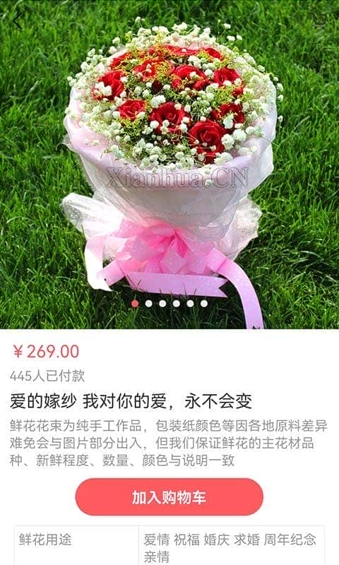 中国鲜花网订购平台截图1