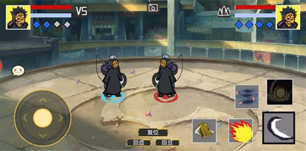 像素火影联机版手游截图1