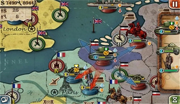 欧陆战争3无限勋章版截图3