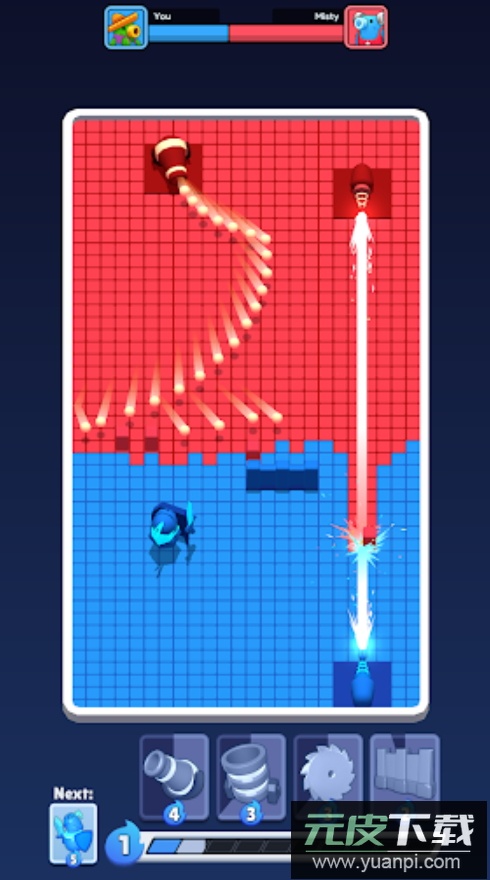 领地对决红蓝大作战免广告版(Color Clash)截图2