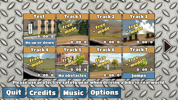 鬼火摩托车单机版(Wheelie Challenge)截图2