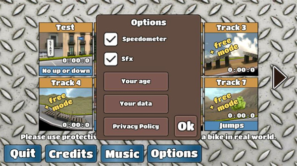 鬼火摩托车单机版(Wheelie Challenge)截图3