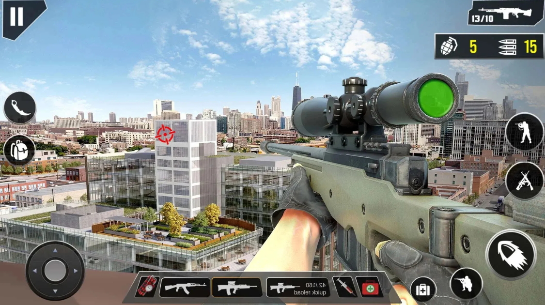 Fps枪射击无限货币截图2