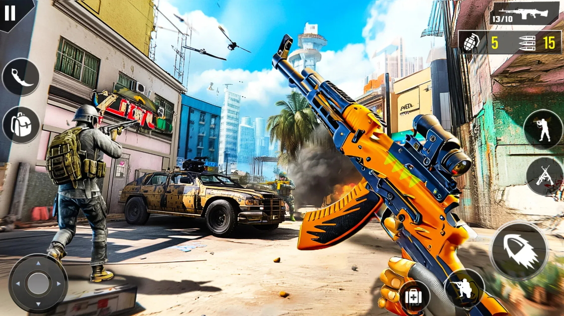 Fps枪射击无限货币截图3