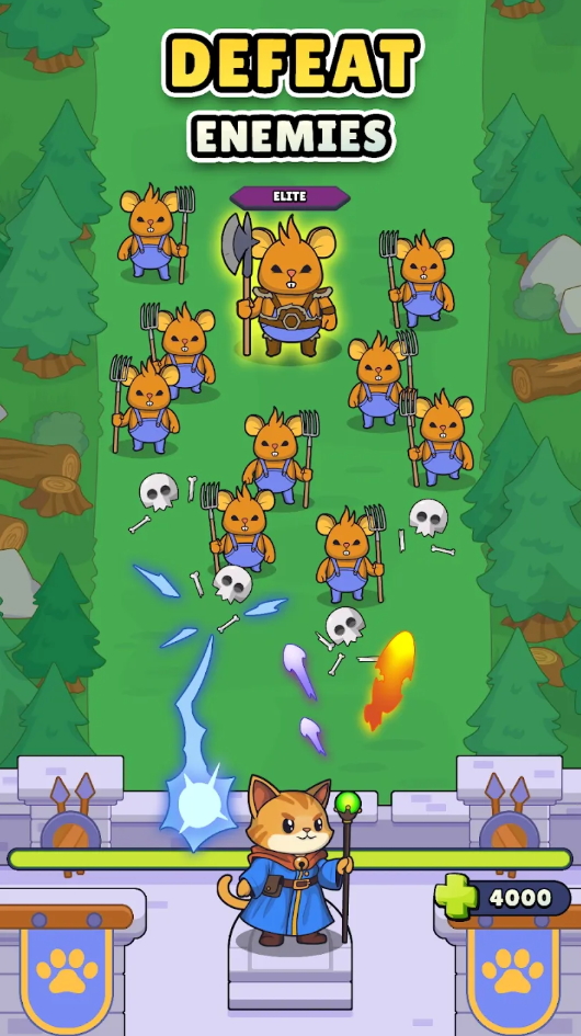 猫巫师幸存者无限货币截图1