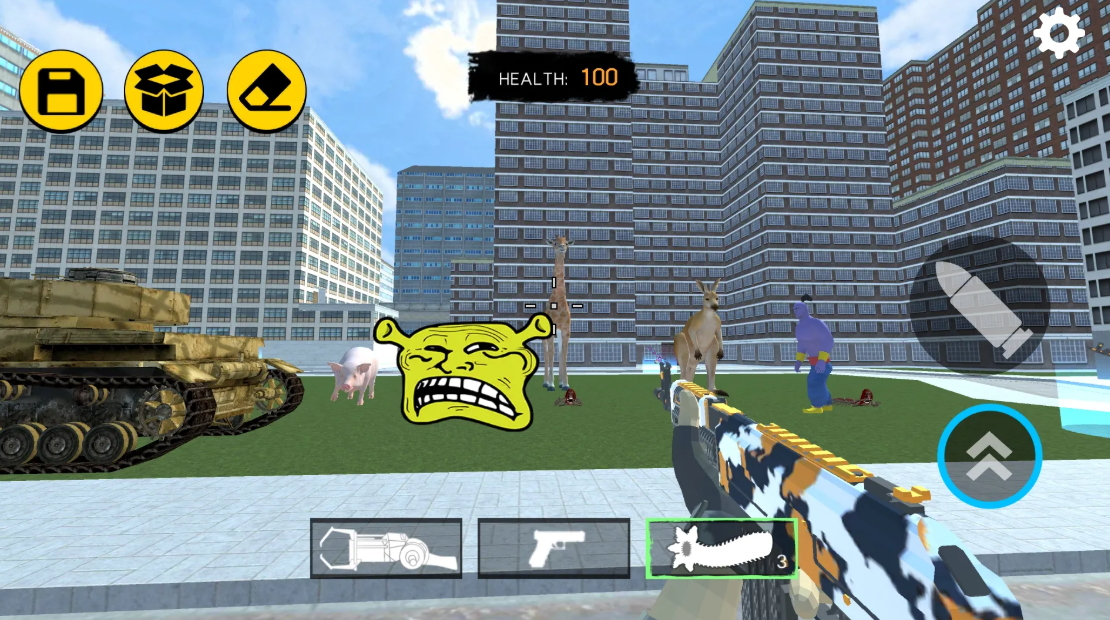 沙漠沙盒射击免广告版截图4