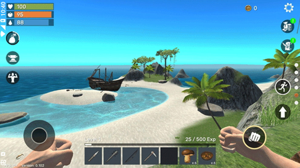 神秘岛生存手游(Uncharted Island)截图1