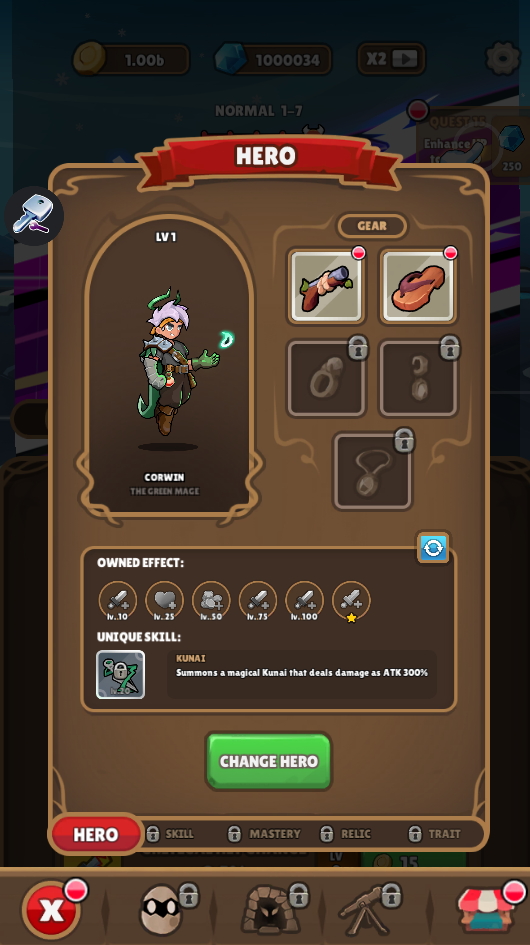 法师国度手游(Idle Spellbound Mage RPG)截图1