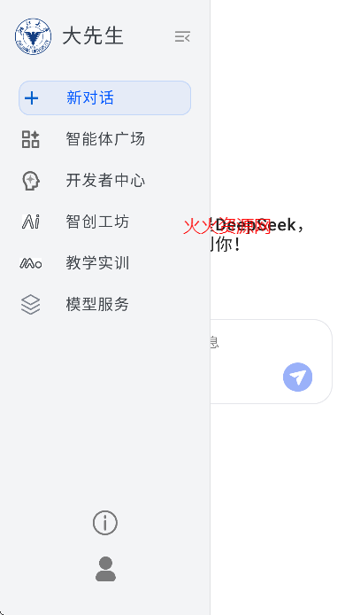 浙大先生DeepSeek满血版截图1