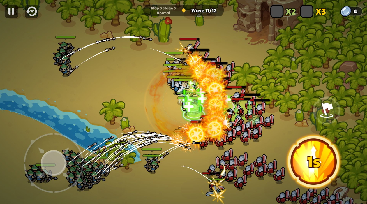 夜幕王国边境塔防中文版(Nightfall: Kingdom Frontier TD)截图2