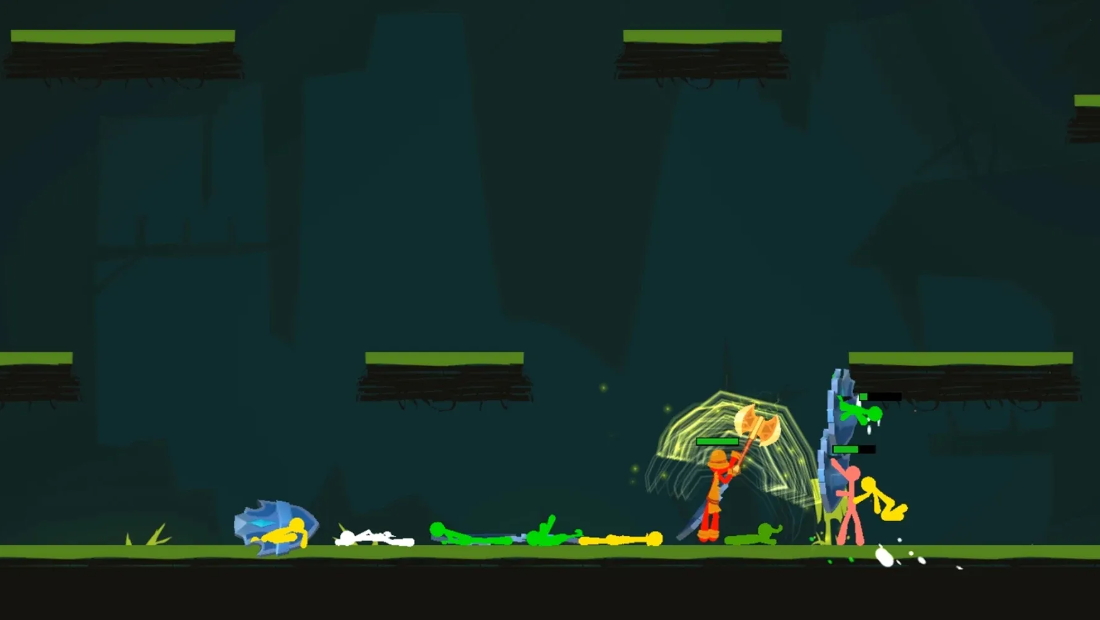 火柴人流放英雄手游(Stickman Exile Hero)截图1