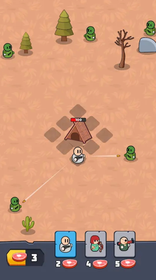 基地防御:僵尸生存金币不减反增版截图4