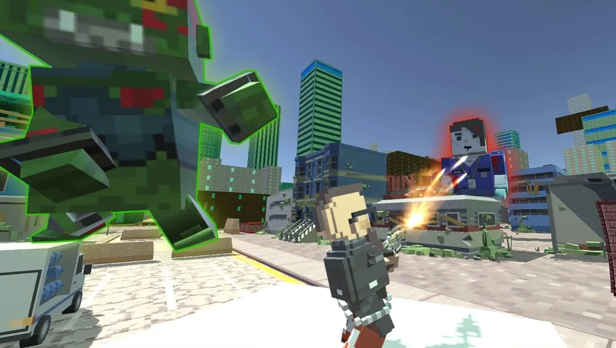 生存枪手:僵尸城手游截图4