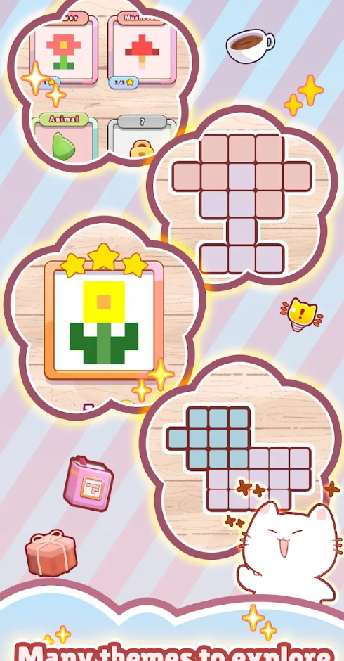 像素谜题餐厅免广告截图3