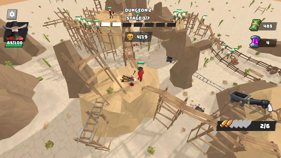 神枪手警长大量货币版截图2