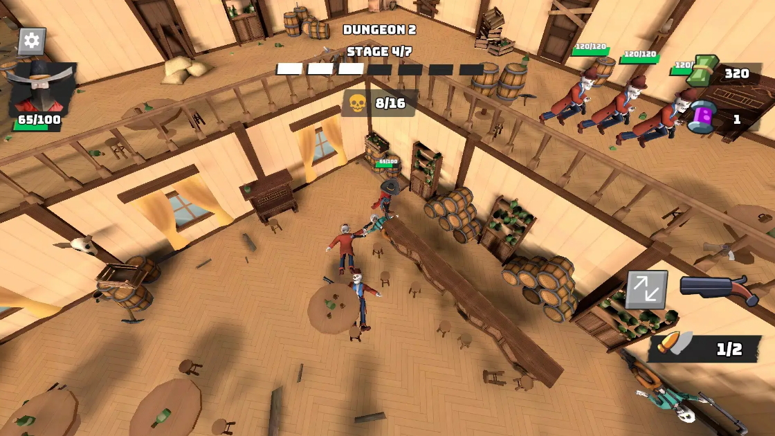 神枪手警长大量货币版截图3