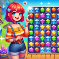 水晶配对传奇Crystal Match Saga安卓版v1.0