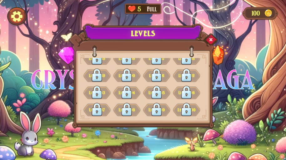 水晶配对传奇Crystal Match Saga安卓版截图2