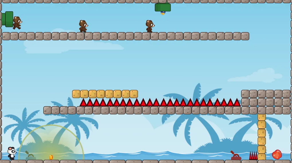 颠倒熊猫小游戏截图1