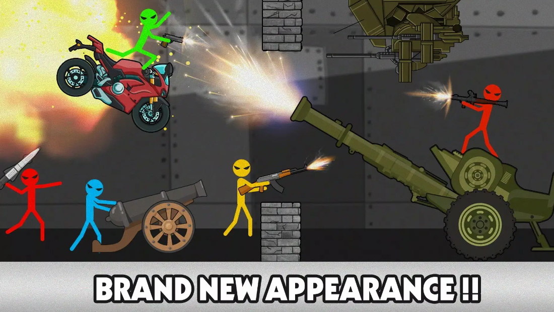 火柴人沙盒游乐场免广告版截图1