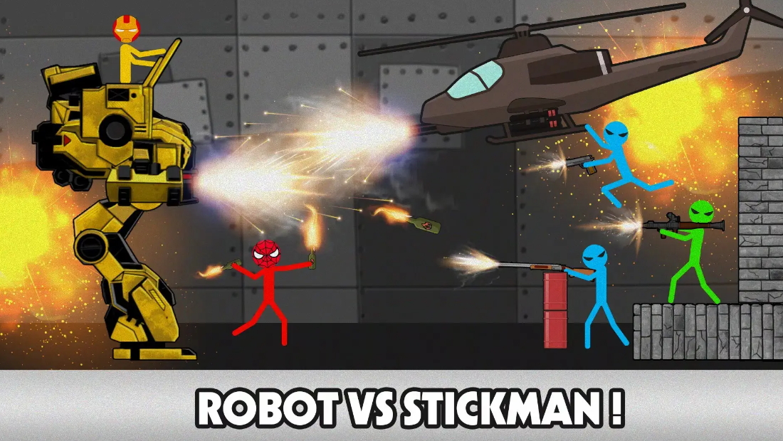 火柴人沙盒游乐场免广告版截图3