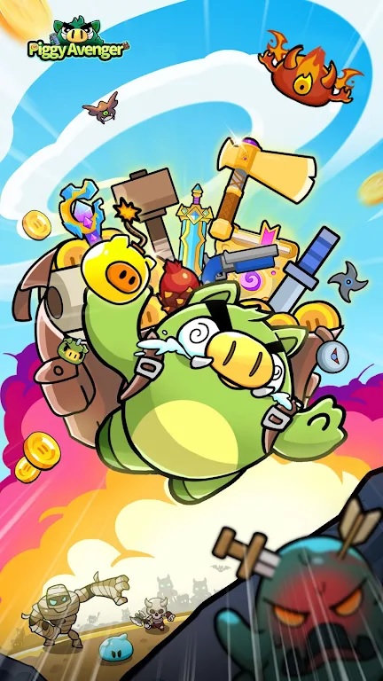 hold不猪啦(Piggy Avenger)游戏截图1