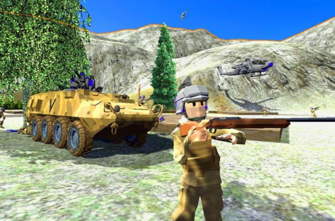 红蓝战地模拟器免广告截图1