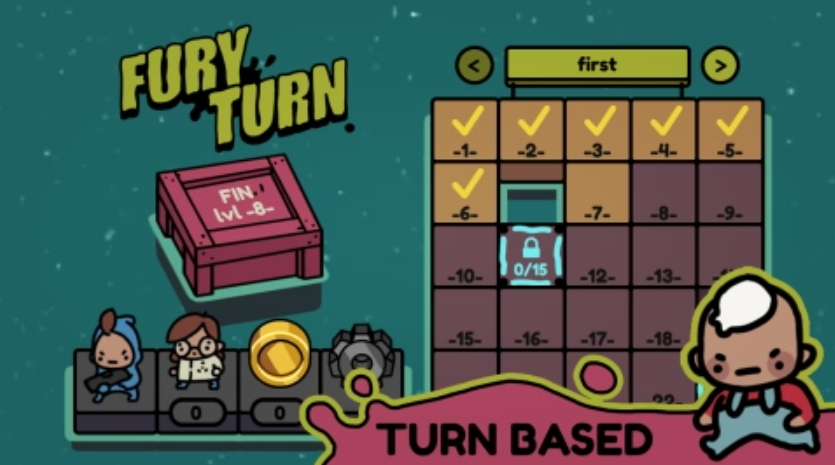 逃离研究所安卓版(Fury Turn)截图4