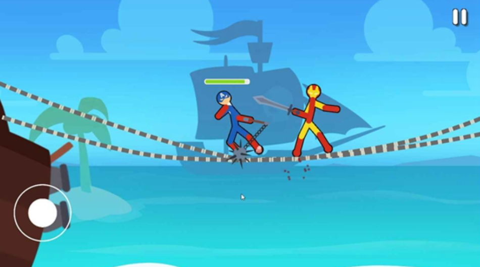 火柴人与至尊战士之战游戏(Stickman Fight Supreme Warriors)截图2