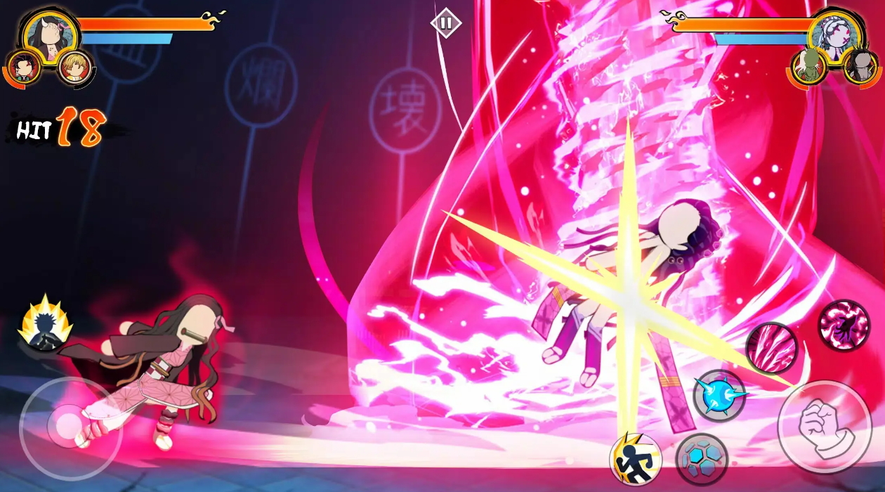 火柴人鬼灭之刃大量货币版截图2