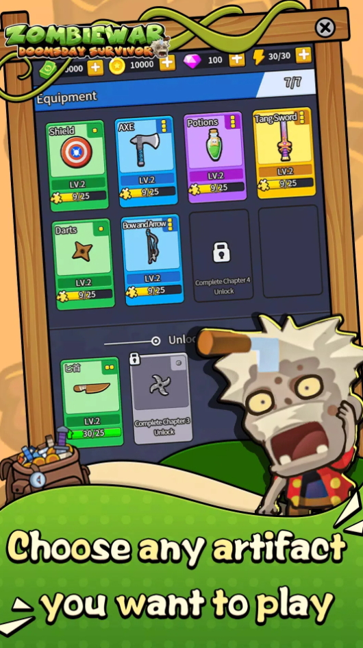 全面僵尸战争内置菜单(Zombie War Doomsday Survivor)截图5